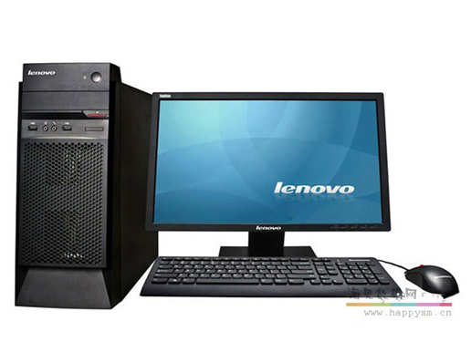 联想 ThinkCentre M6600t (  I5-10400  /4G/1T +21.5英寸)