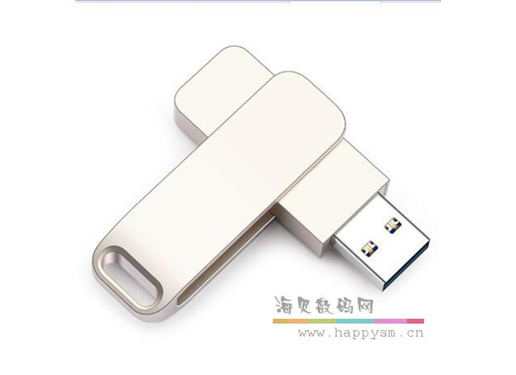 不锈钢 旋转 U盘 磨砂 亮面