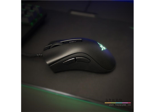 雷蛇 炼狱蝰蛇 V2 电竞游戏专用有线鼠标lol绝地求生cf吃鸡宏