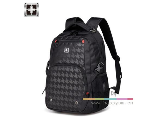 瑞士军刀  双肩包男商务休闲背包初中学生书包简约电脑旅行包大容量