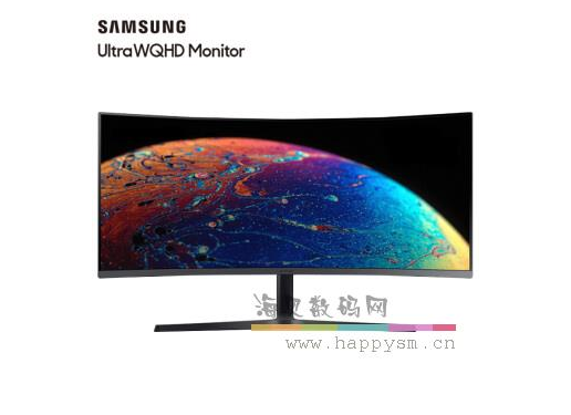三星 (C34890WGC ) WQHD 34英寸 21:9 1800R曲面 Tpye-C 65W 反向充电