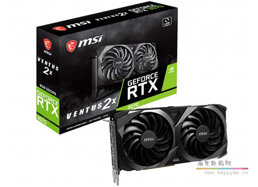 微星 GeForce RTX3070  游戏独立显卡