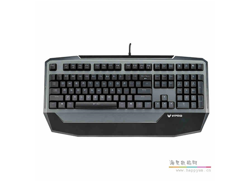 雷柏 V710 黑轴机械游戏键盘有线 吃鸡电竞USB台式笔记本全键无冲