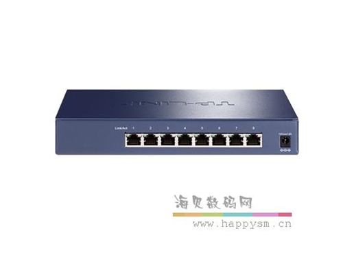 TP-LINK TL-SH1008 8口 全千兆 2.5G 交换机 企业网络交换机