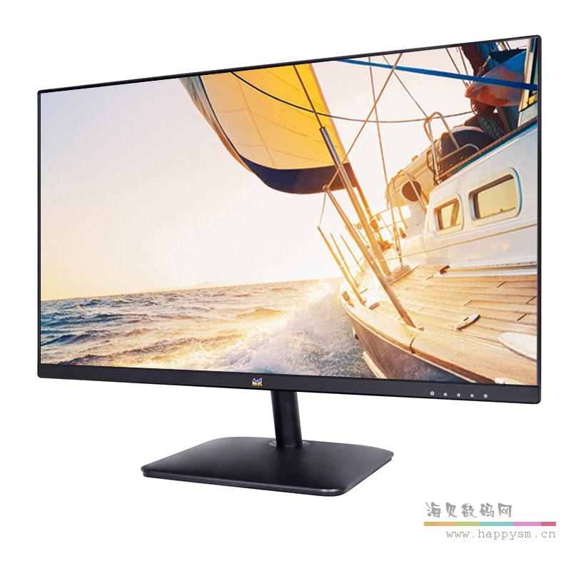 优派 VA2430-H 黑色 IPS无边框 超薄显示器