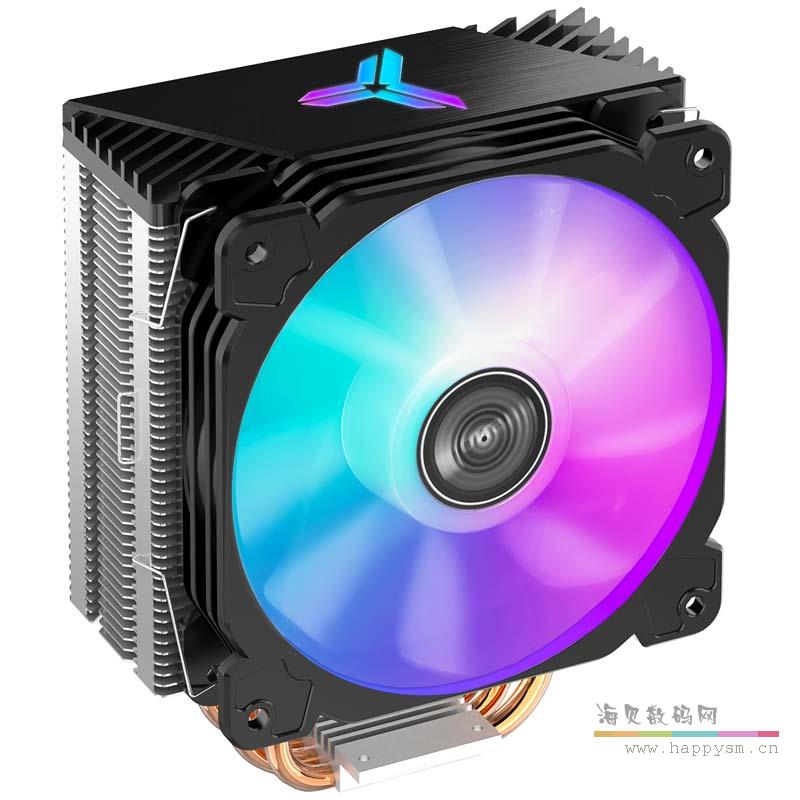 乔思伯 CR1000GT台式电脑rgb风冷cpu散热器1155 cpu风扇amd