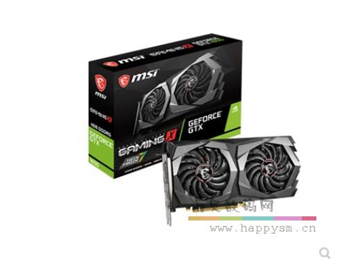 微星 GTX1650 GAMING X 4G魔龙电脑显卡台式机吃鸡游戏独立显卡