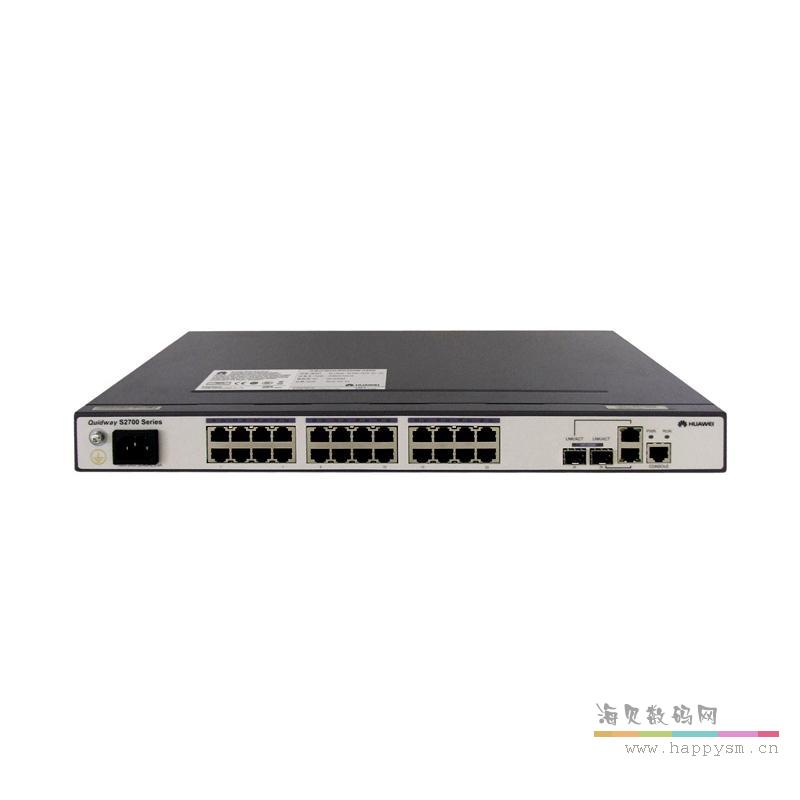 华为 S1730S-L16P-MA POE供电 16口 监控专用 无网管 千兆 企业级无网管二层