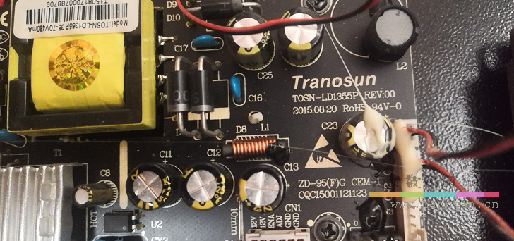 TOSN-LD1355P 35-70V480mA 电源板