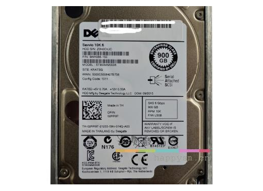 戴尔 MD3400 SAS 900G 15K 硬盘