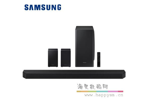 三星 Q950T SoundBar HW-Q950T 9.1.4杜比全景声回音壁电视音响无线蓝牙