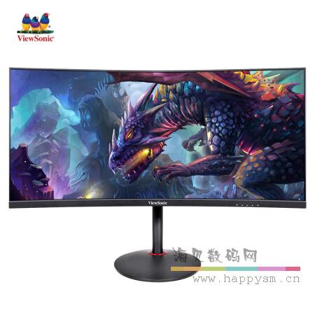 优派 VX3019-C-PRO 带鱼屏 30英寸 200HZ 曲面升降旋转