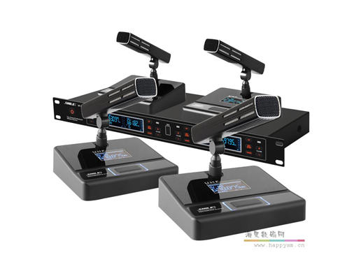 狮乐 SH-14 U段高档会议话筒 无线麦克