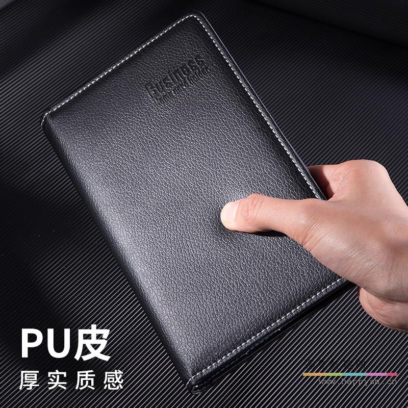 得力 5792 名片夹收纳册卡信用会员卡卡片本收纳包大容量便携式男商务办公大卡包卡册透明放卡的小卡收集簿卡本  1卡位可放2张  名片册