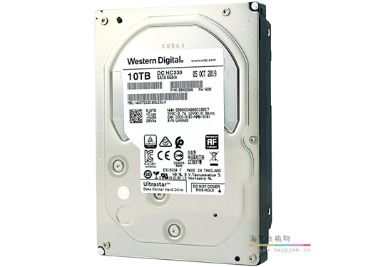 西部数据 Ultrastar DC HC330 硬盘 企业盘 数据中心