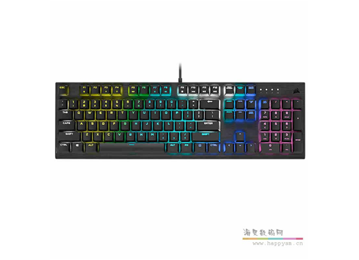 海盗船 K60 Pro 键盘  CHERRY类红轴RGB机械键盘电脑游戏吃鸡专用