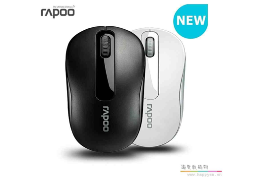 雷柏 M10 Plus无线鼠标办公男女生迷你便携游戏笔记本台式电脑外设