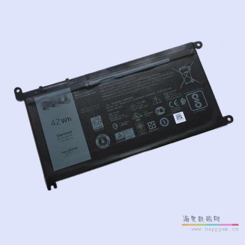 戴尔  42Wh  11.4V WDX0R 3500mAh 锂电池
