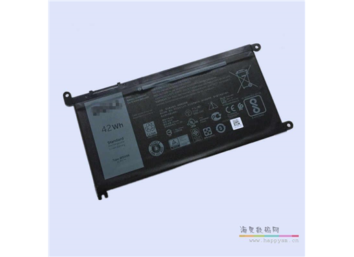 戴尔  42Wh  11.4V WDX0R 3500mAh 锂电池