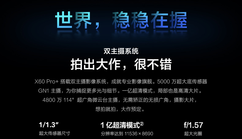 VIVO X60 Pro+ 手机 5G