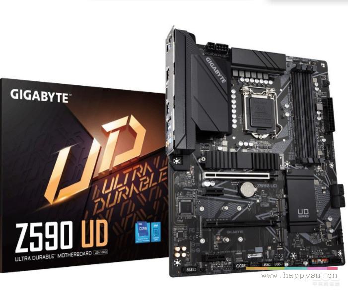 技嘉 Z590 UD 电竞游戏主板台式电脑1200针大板兼容10-11代