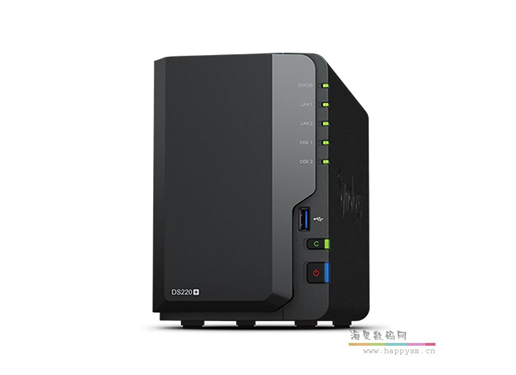 群晖 DS220+  网络存储器私有云存储家用家庭云盘个人网络云储存器nas存储服务器双盘位