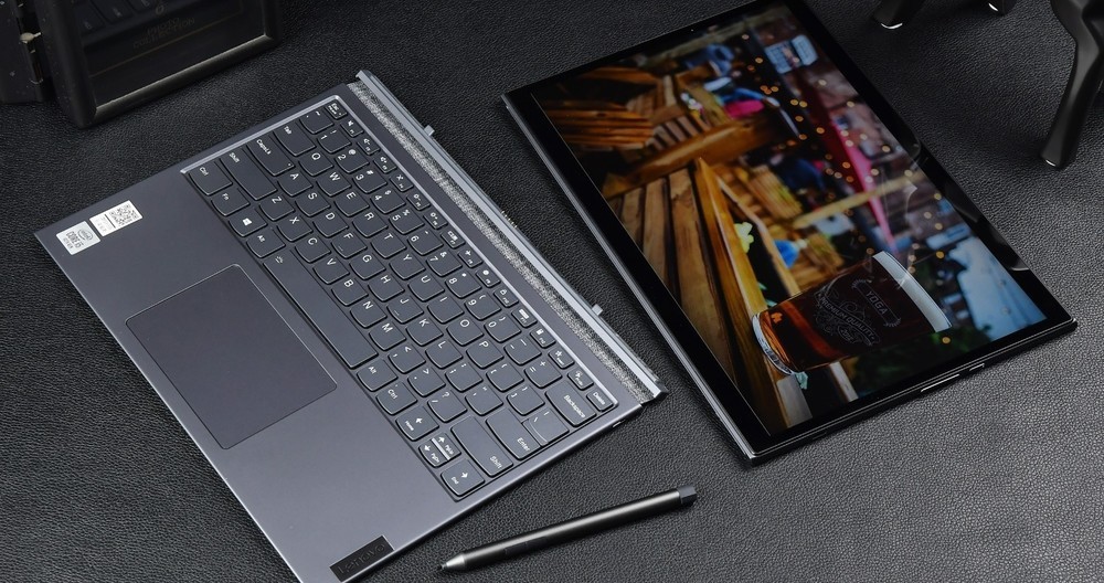 联想 Yoga Duet 13 笔记本 二合一 平板笔记本 2K触控屏  键盘可拆卸