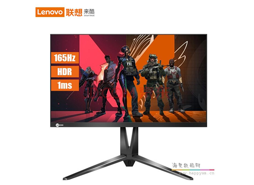 联想来酷（Lecoo）24英寸144hz显示器液晶电脑显示屏高清办公K2417F低蓝光监控小屏电竞 K2718/27英寸/165hz/可升降