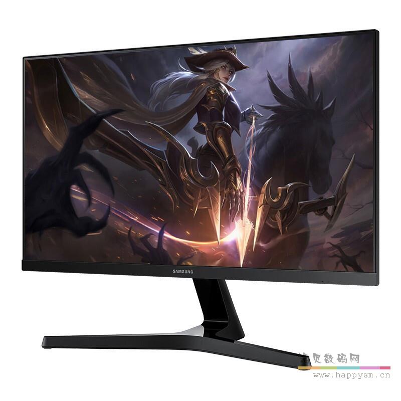 三星 (SAMSUNG) S27R356FHC 27英寸IPS显示屏 爱眼滤蓝光 窄边框可壁挂 HDMI高清电脑显示器 黑色边框 (HDMI+VGA )