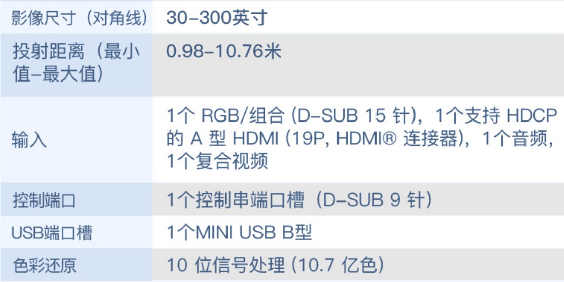 NEC NP-CR3100H投影仪高清高亮投影家用办公投影机家庭影院3d便捷