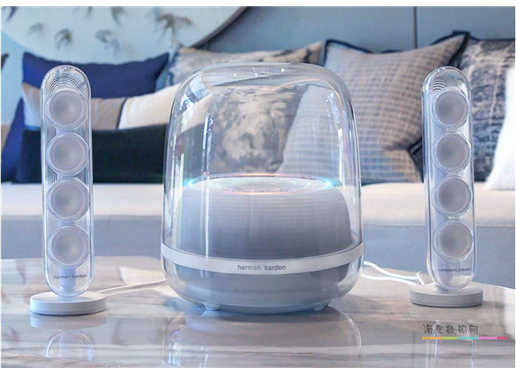 哈曼卡顿  soundsticks 4  水晶4代音响 电脑/电视音箱/音响 室内桌面音响 多媒体低音炮