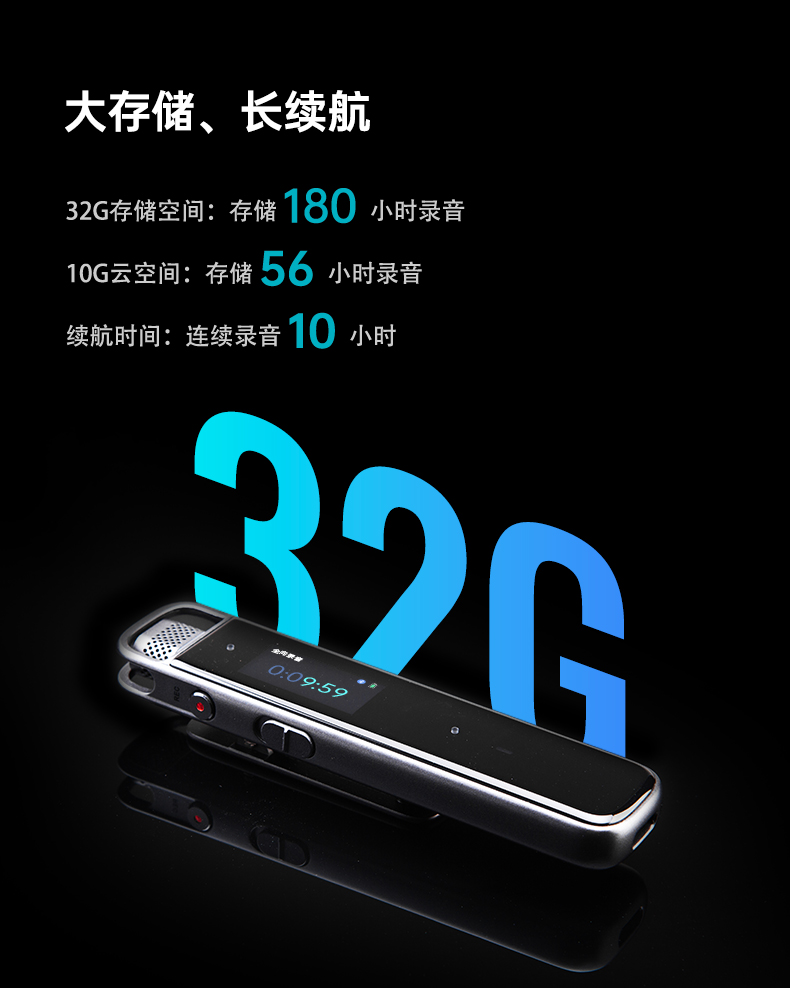 科大讯飞录音笔录音器录音机远程录音转文字