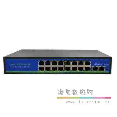 瑞博帆 RF-PM1141-12 12端口 集中网络远程供电器 百兆 200W 单口 13.8W