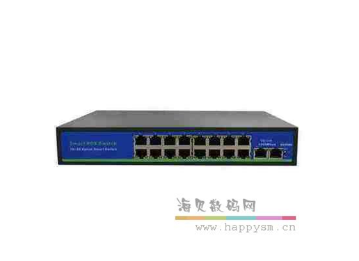 瑞博帆 RF-PM1141-12 12端口 集中网络远程供电器 百兆 200W 单口 13.8W