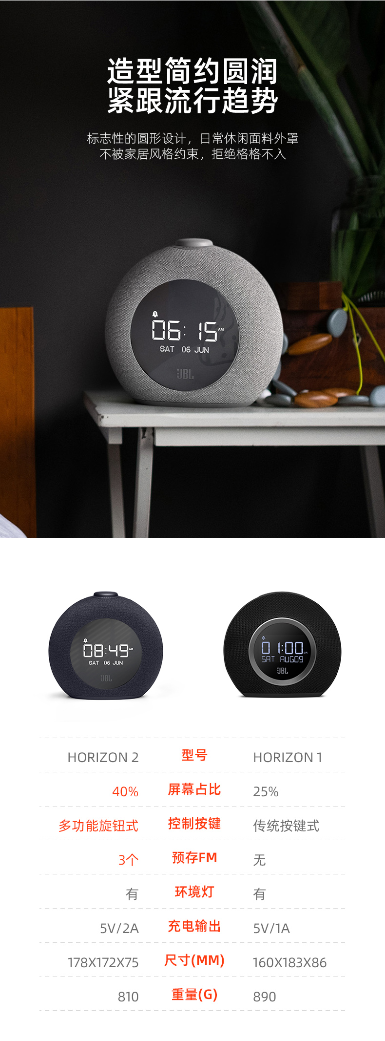 JBL 地平线 二代 音箱