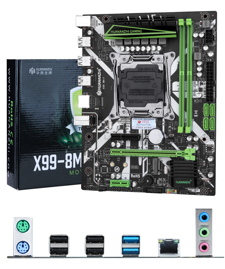 华南 X99 主板 X99-8M-F GAMING