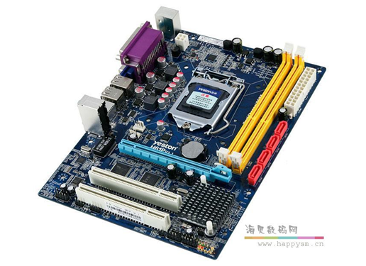 盈通 H61P V1.1 DDR3内存 1155接口 H61全集成板 带打印机接口