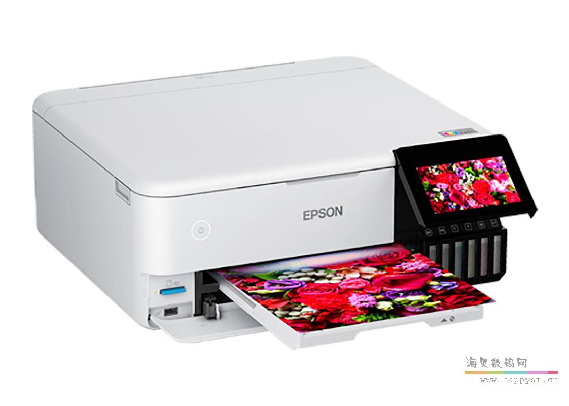 爱普生 L8168 粉仓式彩色一体机 6色 照片打印