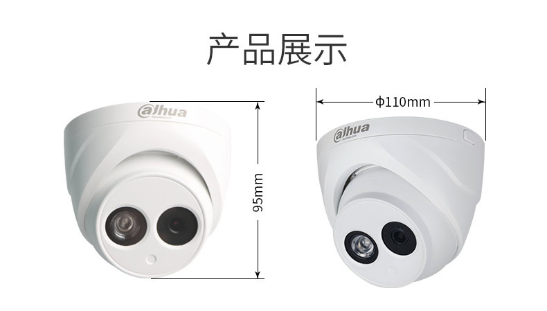 大华 DH-P20T1 200W 像素 POE 供电摄像头