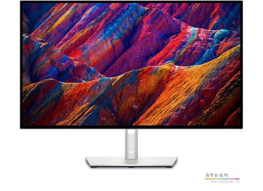 戴尔 27英寸4K USB-C 旋转升降IPS屏电脑显示器