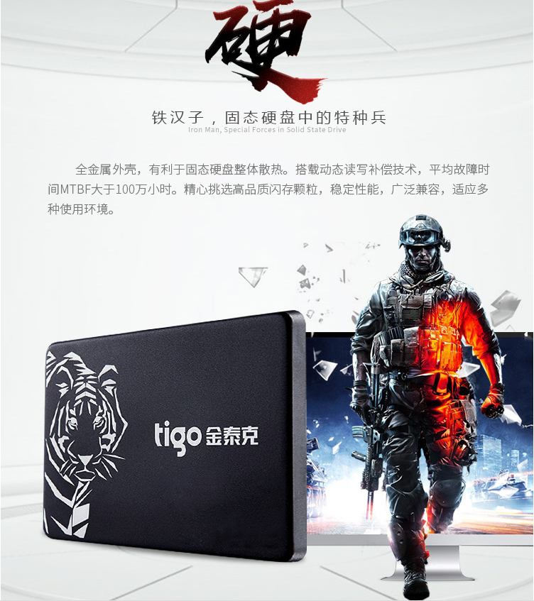 金泰克 s300 固态硬盘 SATA 接口