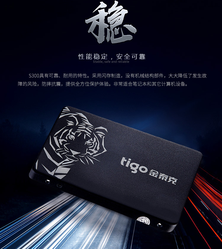 金泰克 s300 固态硬盘 SATA 接口