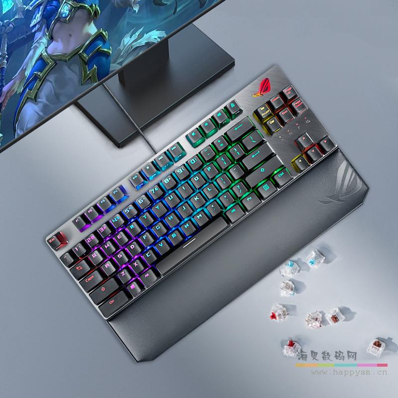 游侠NX TKL 竞技版  冰川蓝轴