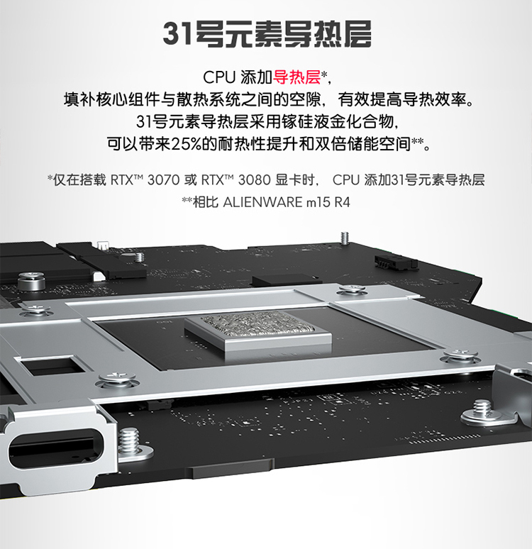 戴尔 Alienware  外星人 X17 R1 17.3英寸 游戏笔记本 11代 I9 处理器