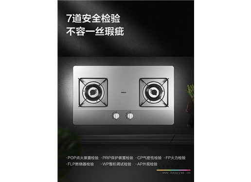 老板 30G2 燃气灶双灶不锈钢家用煤气灶嵌入式天然气液化气台式猛火