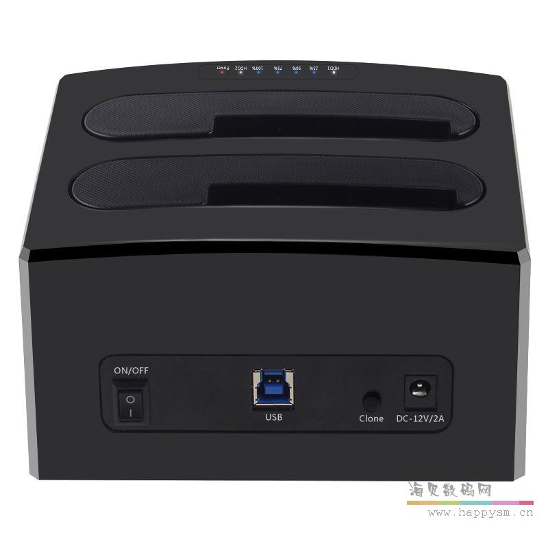 硕力泰 HD629 离线克隆串口双盘硬盘座