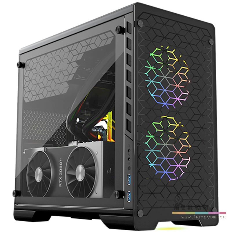 追风者 MG普力魔 NEO G Mini210G ITX铝质水冷 电竞台式 小机箱