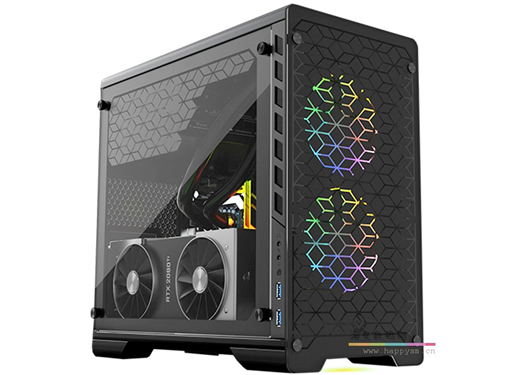 追风者 MG普力魔 NEO G Mini210G ITX铝质水冷 电竞台式 小机箱