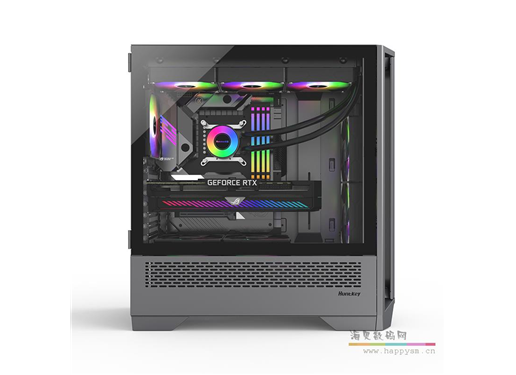 航嘉 GX790X魔影台式机主机电脑机箱侧透玻璃顶部360水冷EATX大板（荐）