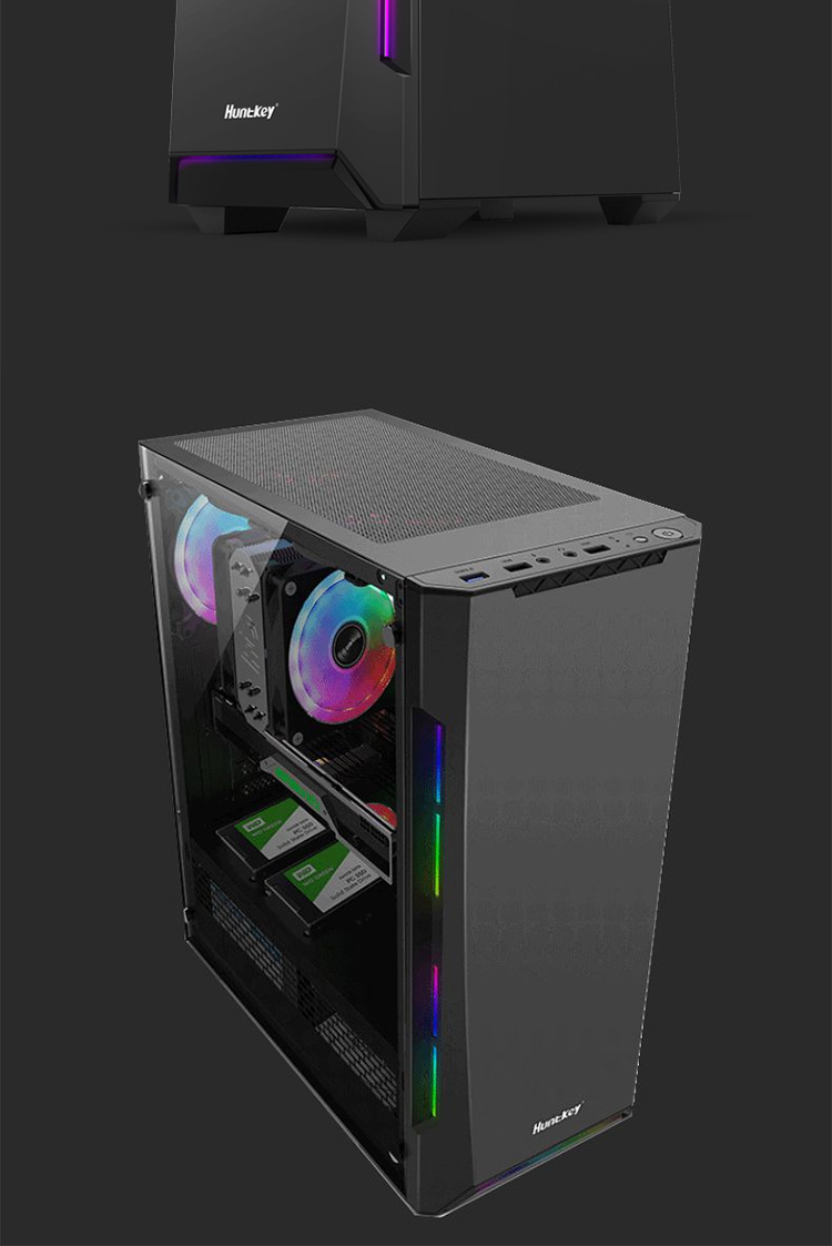 航嘉 GS420C 机箱 可以安装4铜管散热器